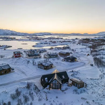 Cabin Aurora Borealis Sommaroy Exterior photo
